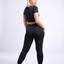 JupiterGear High-Waisted Criss-Cross Leggings with Pockets