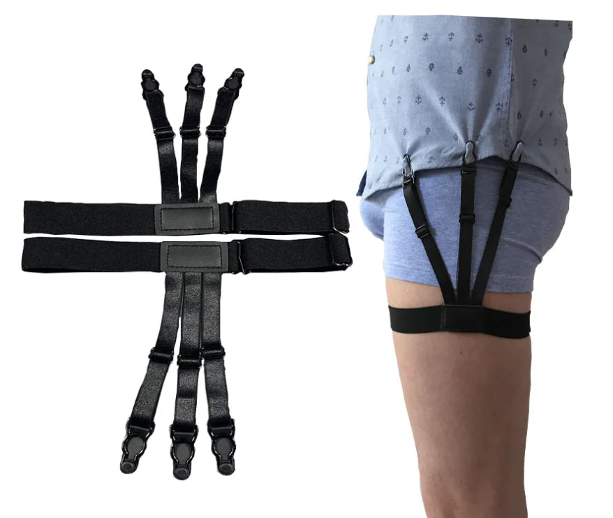 Ensemble de clips de porte-jarretelles européen unisexe premium