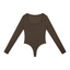 Loki & Ivy Women's Long Sleeve Yoga Bodysuit