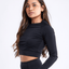 JupiterGear Long-Sleeve Crop Top for Women