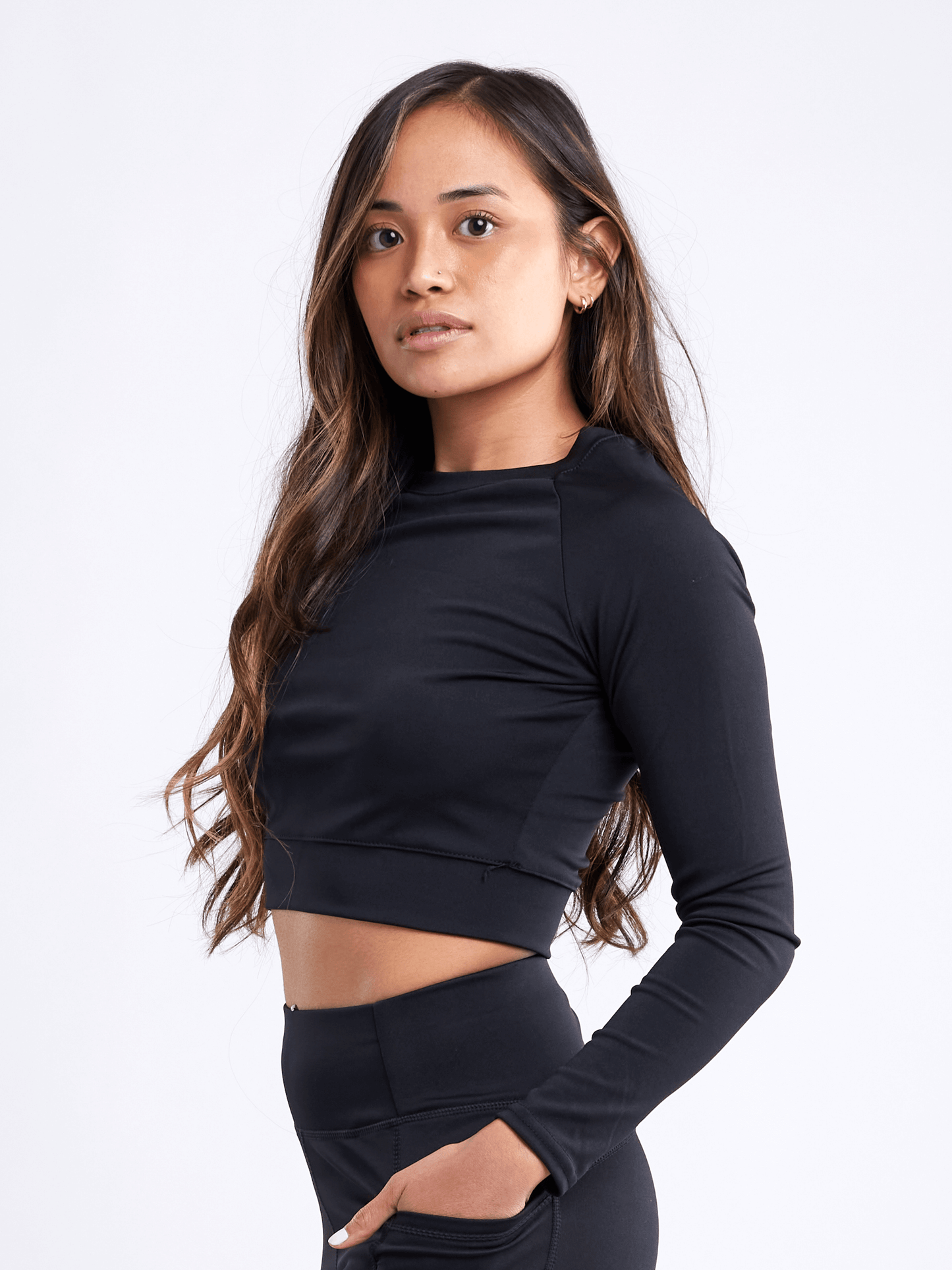 JupiterGear Long-Sleeve Crop Top for Women