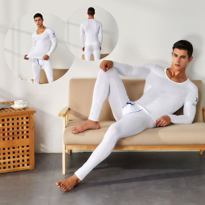 Men's Pure Cotton Thermal Long Johns