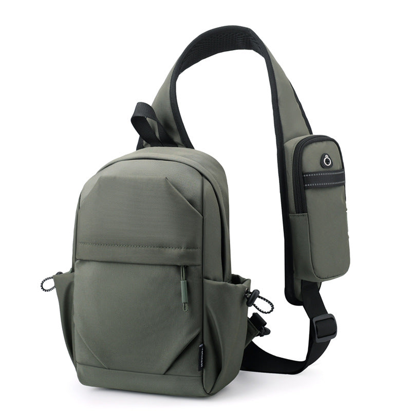 Mochila de Tela Oxford para Hombre - Bolsa de Hombro Versátil