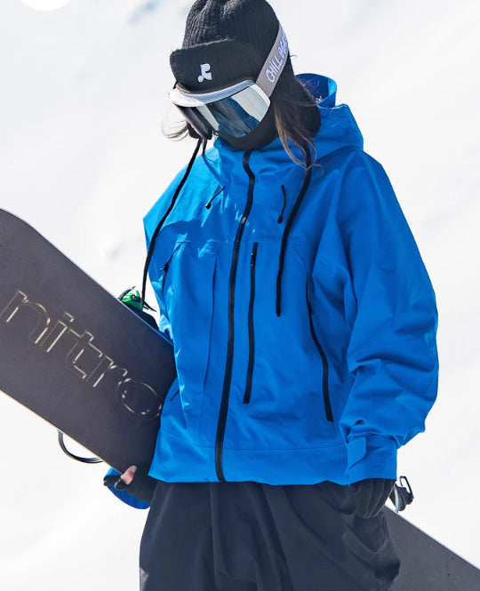 Chaqueta de Snowboard Unisex Premium Totalmente Sellada