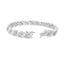Genuine 5.00ct Diamond Tennis Bracelet in 10KT White Gold