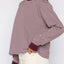 Striped Oversized Round Neck Sweatshirt