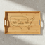 United States of Snacks Bamboo Serving Tray