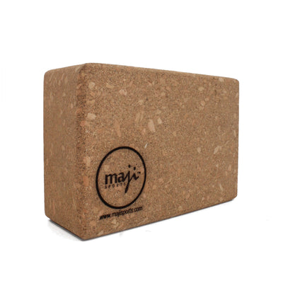 Premium 100% Cork Yoga & Pilates Block