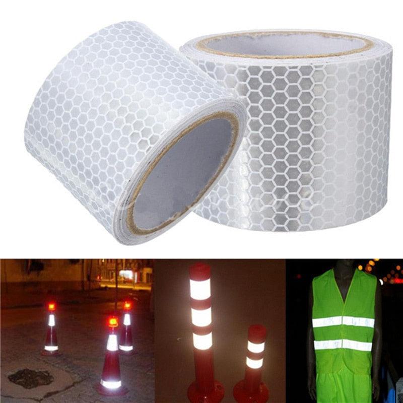 Cinta de Seguridad Reflectante Premium para Vehículos - 5cm x 100cm