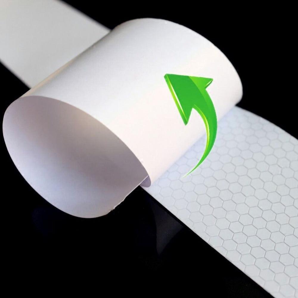 Cinta de Seguridad Reflectante Premium para Vehículos - 5cm x 100cm