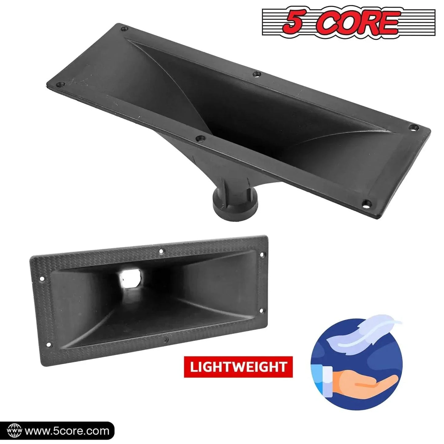 Tweeter de bocina resistente 5Core 4x10 de ajuste universal