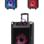 IQ Sound 12" Portable Bluetooth Speaker with Disco Ball Light