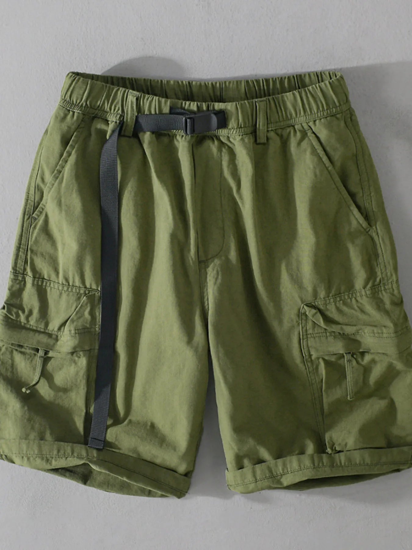 Men's Premium Drawstring Cargo Shorts