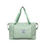 Foldable Travel Duffle Bag with Rhombus Design