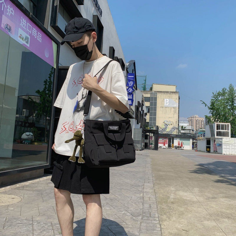 Bolso de Hombro Portátil Casual para Hombre