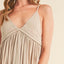 Elegant Summer Ruched Mini Cami Dress for Women – Chic, Comfortable, and Alluring with a Sculpted Fit and Daring Neckline for Special Events - Korvel
