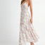 Vestido Maxi de Verano con Tirantes y Estampado Floral