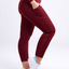 JupiterGear High-Waisted Criss-Cross Leggings with Pockets