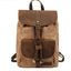 Mochila Casual de Cuero Crazy Horse Impermeable