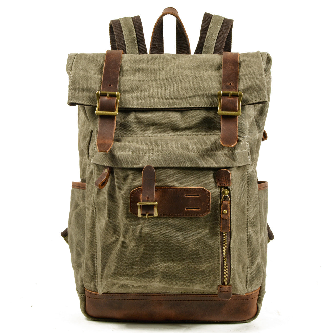 Muchuan Canvas Outdoor Waterproof Travel Backpack