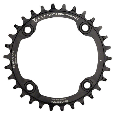 Wolf Tooth 96 Symmetrical BCD Chainring - 32t Black