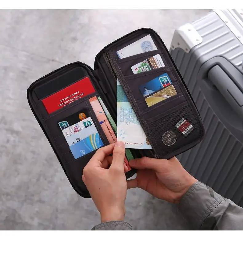 Multifunctional Travel Passport Storage Bag