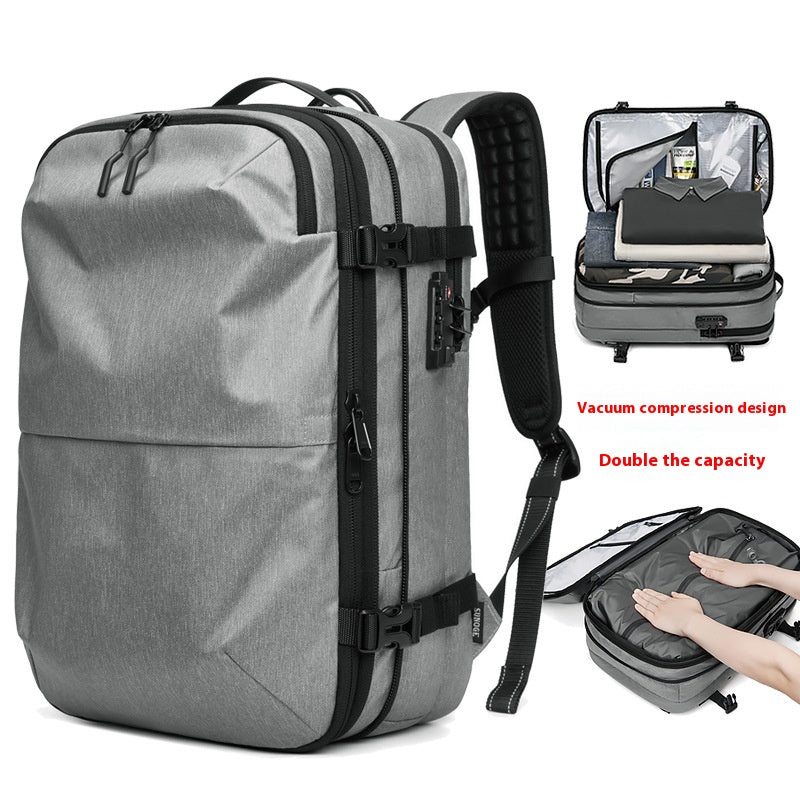 Mochila de Compresión Multifuncional para Viajes para Hombres y Mujeres