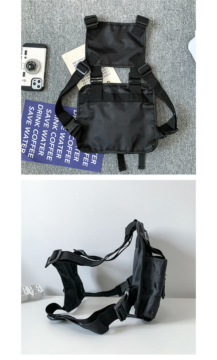 Street Vest Style Cross Body Bag