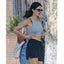 Pure Desire High Top Sports Jogger Shorts for Women