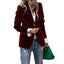 Blazer en Velours Élégant pour un Look Raffiné