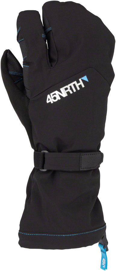 Guantes 45NRTH 2024 Sturmfist 3 - Estilo Langosta Negro 2X-Large