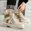 Men's High-Top Print Boots - Comfy & Breathable Casual Footwear