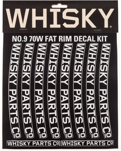 Kit de décalcomanies de jante WHISKY 70w - Gris clair pour 2 jantes