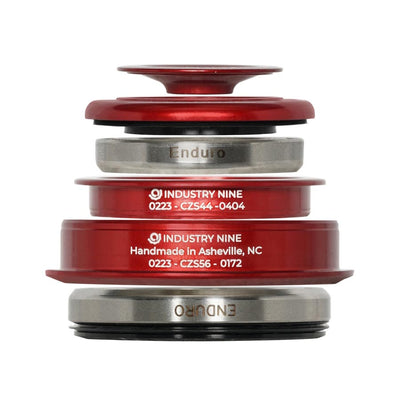 Industry Nine iRiX ZS44/ZS56 Headset - Complete Red