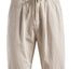 Pantalons droits à cordon pour hommes