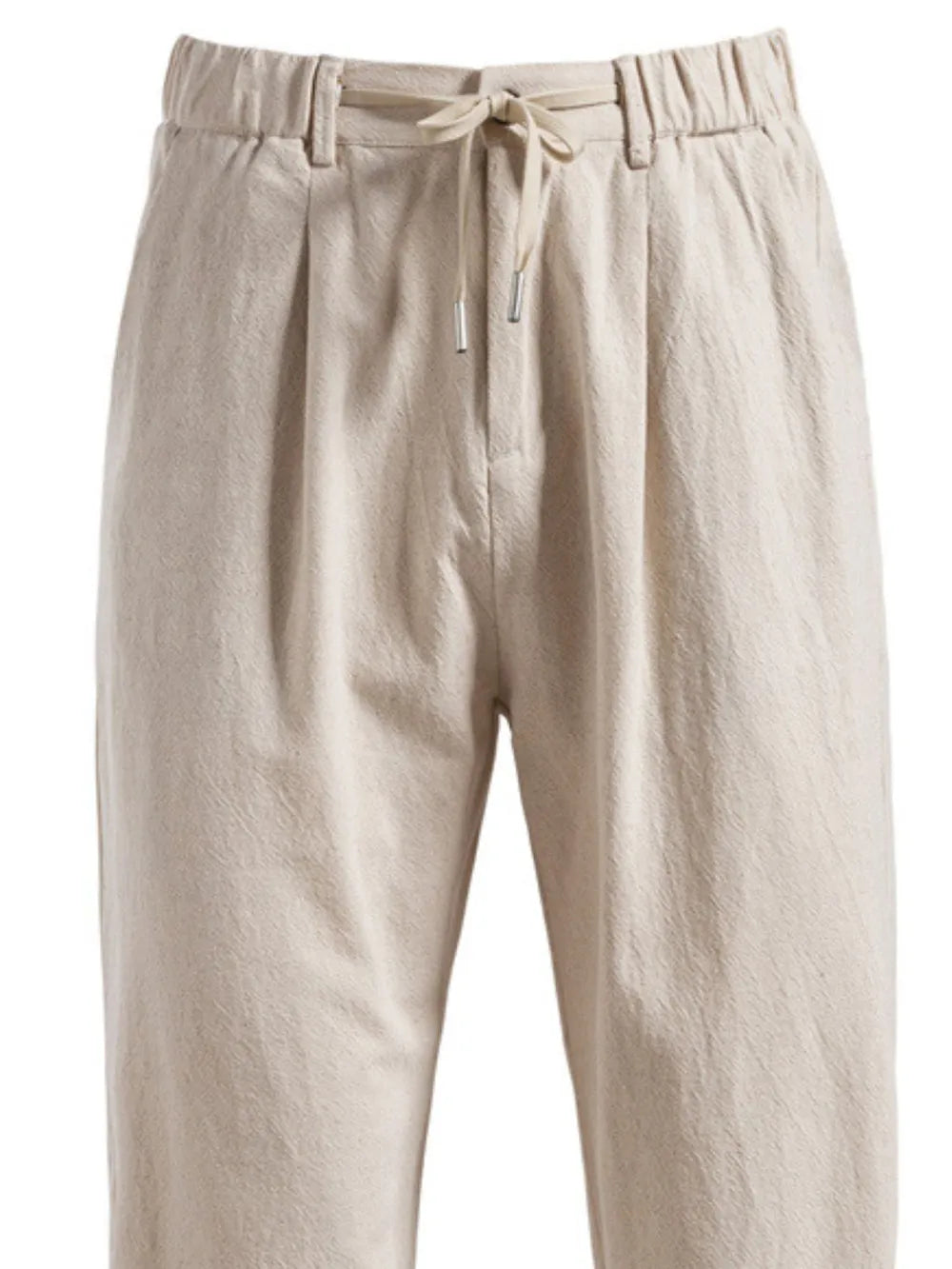 Pantalons droits à cordon pour hommes