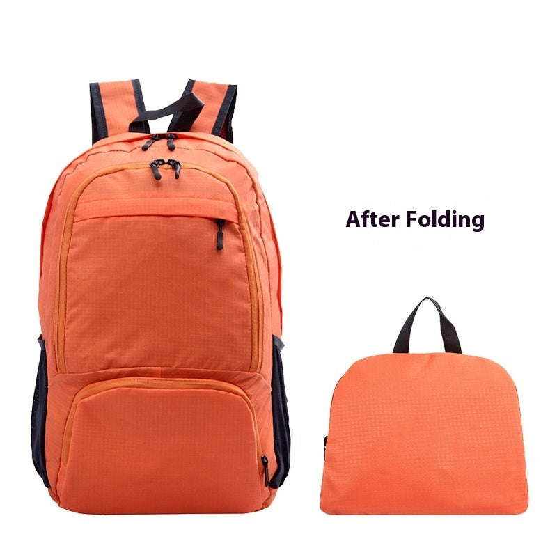 Mochila de Senderismo Portátil de Personalidad de Moda
