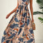 Elegant Floral Sleeveless Dress - A Summer Essential