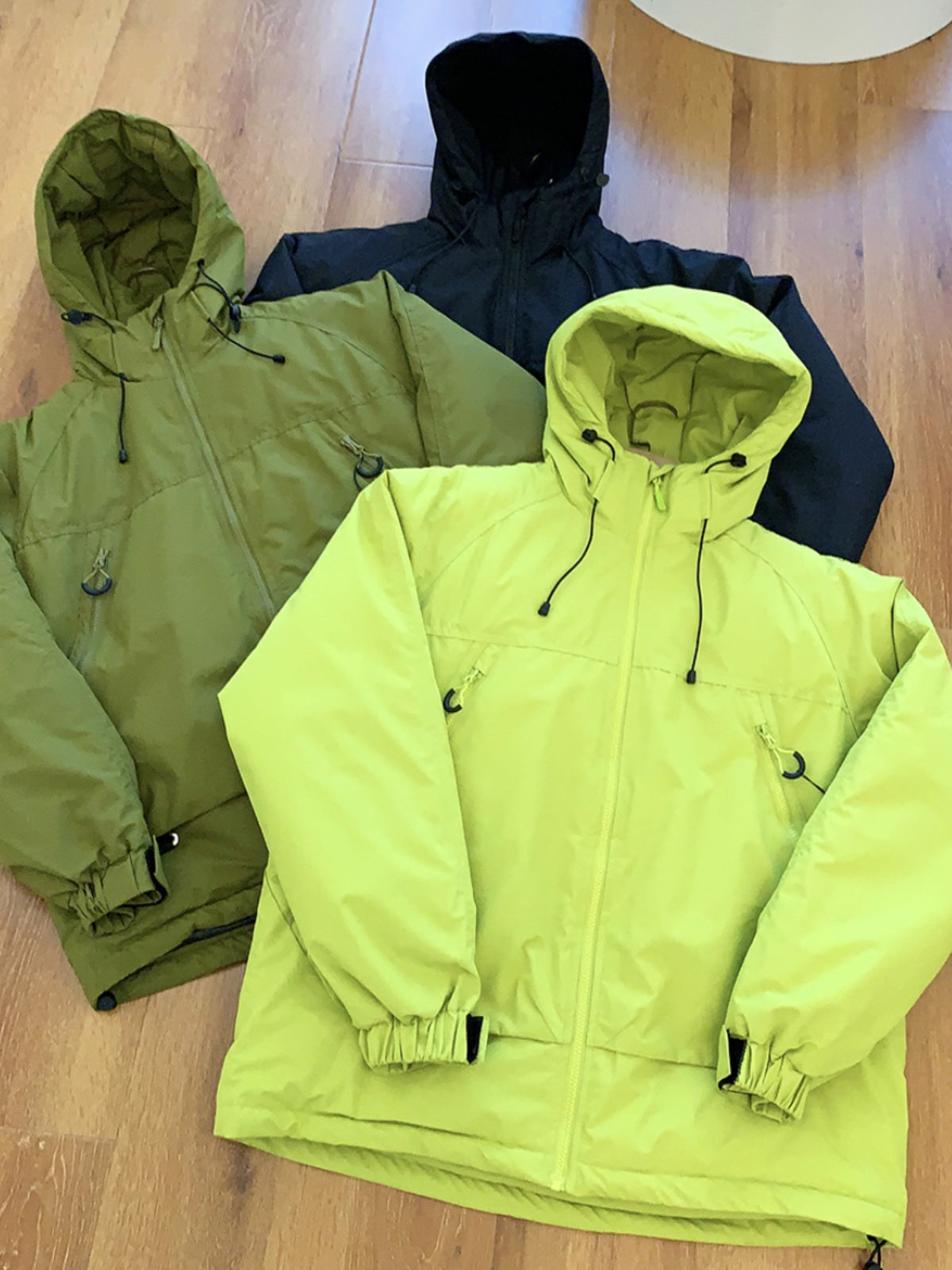 Large Waterproof Hooded Cotton Jacket for Work