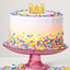Mini Crown Cake Toppers - Korvel