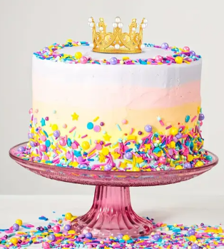 Mini Crown Cake Toppers - Korvel