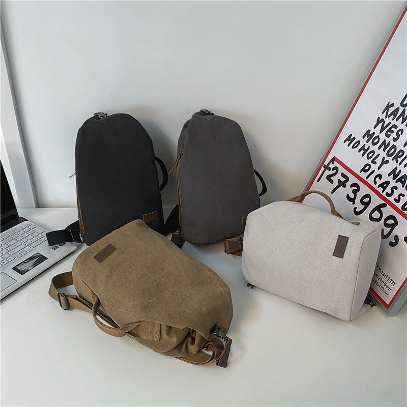 Sac à bandoulière de voyage pour hommes, grande capacité