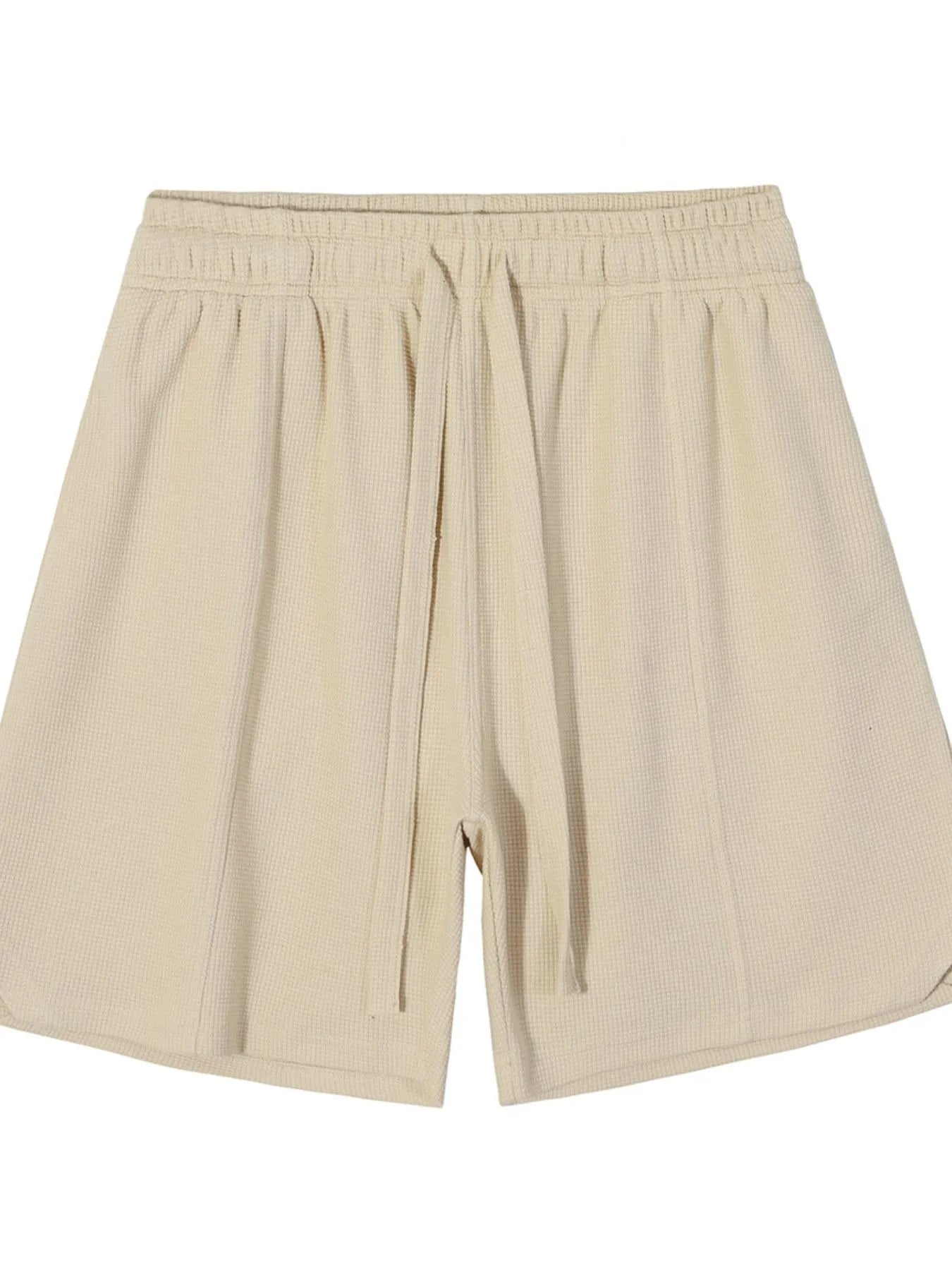 Men's Drawstring Pocketed Jogger Shorts