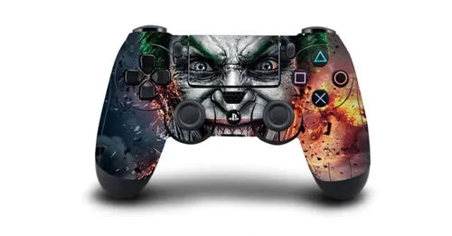 Autocollant de skin pour manette PS4 The Joker et Batman Superman