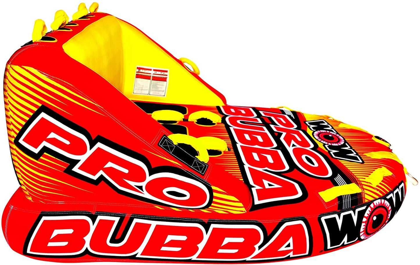 WOW Sports Super Bubba Pro Series Tube tractable pour 3 personnes