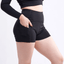 Shorts de sport taille haute JupiterGear avec poches latérales