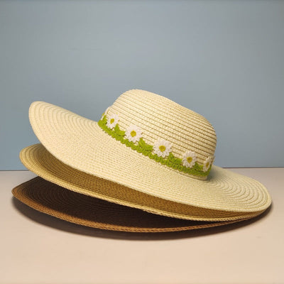 Children's Sun-Proof Straw Hat for Outdoor Adventures