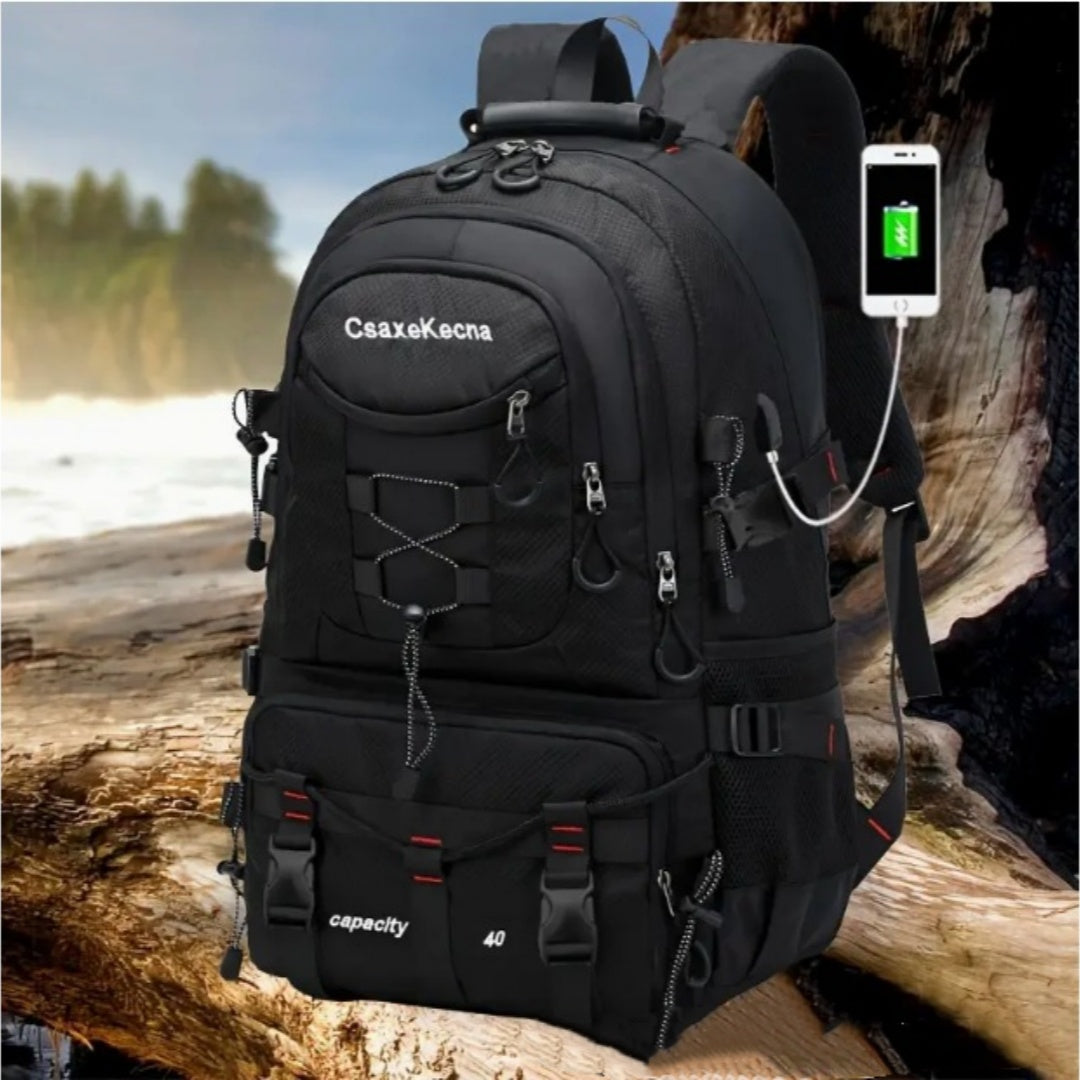 Mochila de Viaje para Montañismo de Gran Capacidad para Hombre