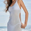 Sleeveless Knit Cover-Up Dress with Side Cutouts