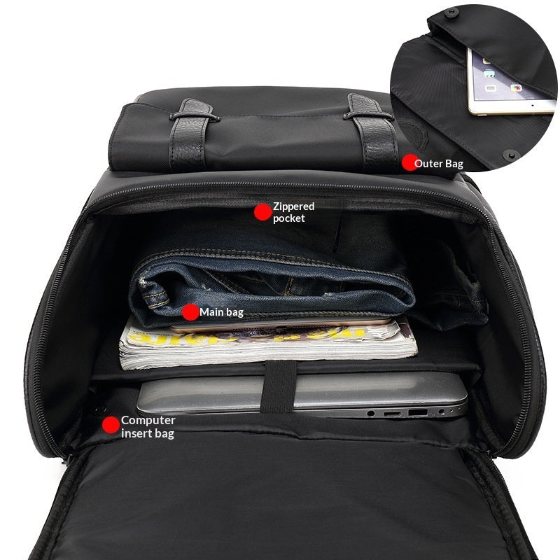 Mochila de viaje para laptop de gran capacidad para hombres